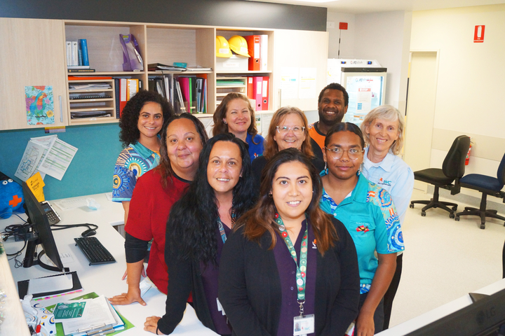 IWC Medical Team at Nurses Station