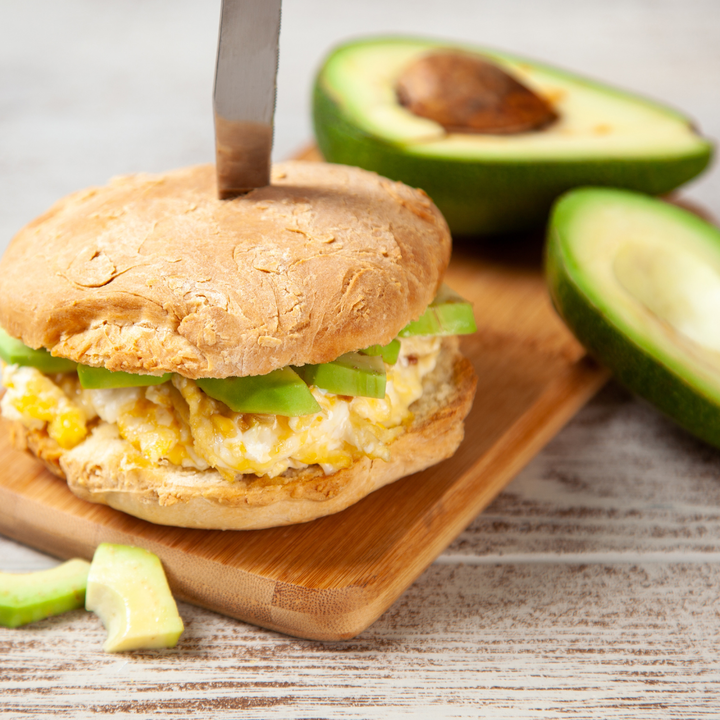egg and avocado sandwich