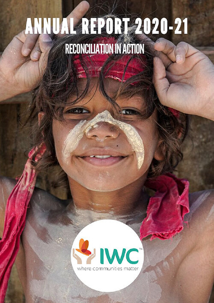 Cover of the IWC Annual Report 2020-2021